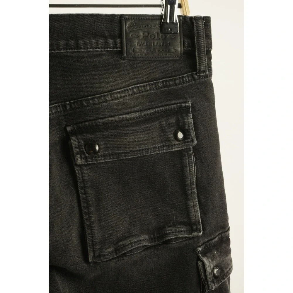 Prototype Polo Ralph Lauren Cargo Jogger Swift Stretch Pants Men's 32 x 32 Black